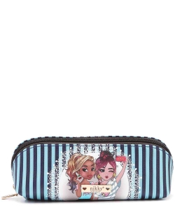 Nikky By Nicole Lee Cosmetic Pouch NK20502 QUEENIES